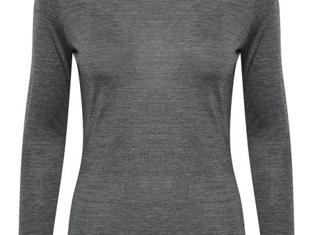 EW The Dgrey Melange Rollneck Top Online Hot Sale