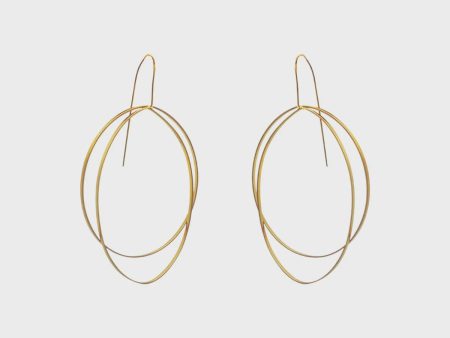 NTA Oval fold drop earrings on Sale