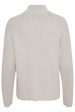 EW Ally Lgrey Melange Knit Pullover For Sale