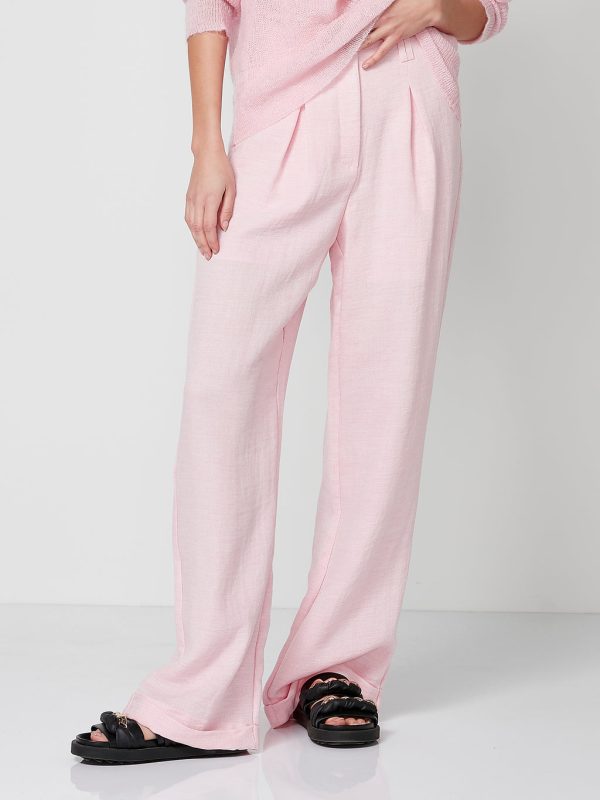 Nu Denmark Olivi Trousers - Pink Mist Fashion