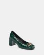 Sofie Schnoor Court Shoe - Dark Green Supply