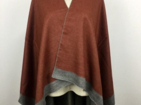 TANG Reversible Shawl Copper Grey Cheap