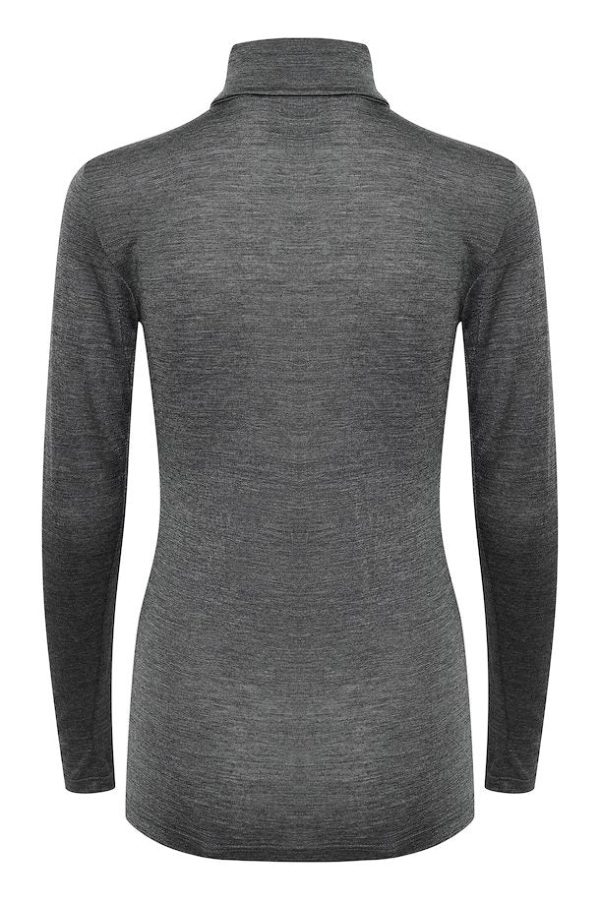 EW The Dgrey Melange Rollneck Top Online Hot Sale