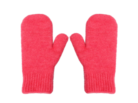 Black Colour Ginger Mittens - Pink Online Sale