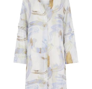 PR uno paint strokes shirt dress Cheap