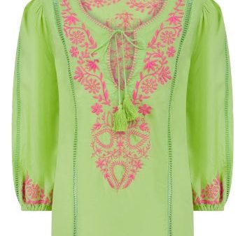 PR camilla lime-neon pink top Online Sale