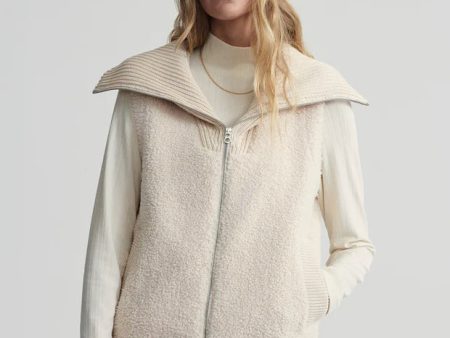 Varley Aspen Gilet - Egret Online Hot Sale