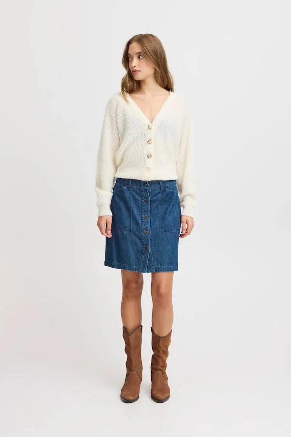 Atelier Reve Irjulietta Skirt - Blue Denim Sale