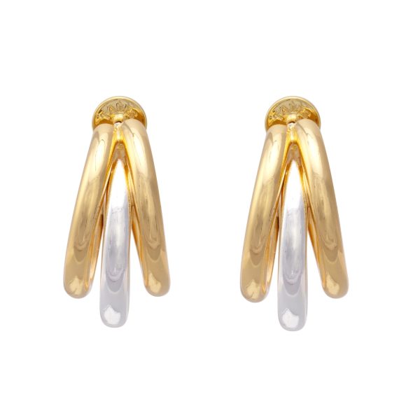 Talis Chains Claw earrings Duo - Silver Gold Online