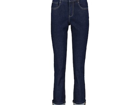 Red Button Kate Jeans - Dark Blue Discount