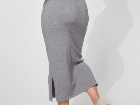 Haven Nikolai Knit Skirt - Grey Online now