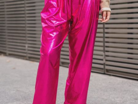 GOS Holly Metallic Pant Pink on Sale