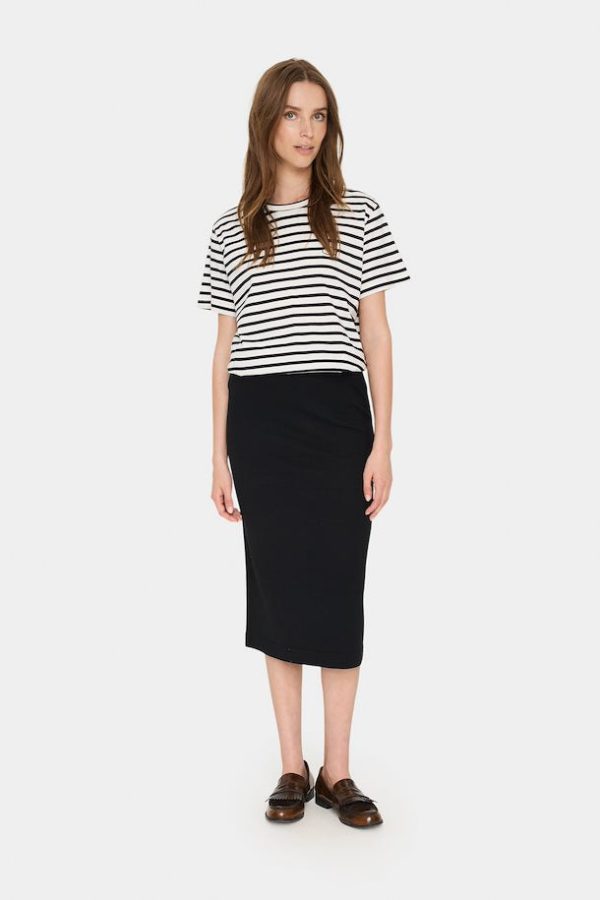 Saint Tropez Mila Skirt - Black Online now