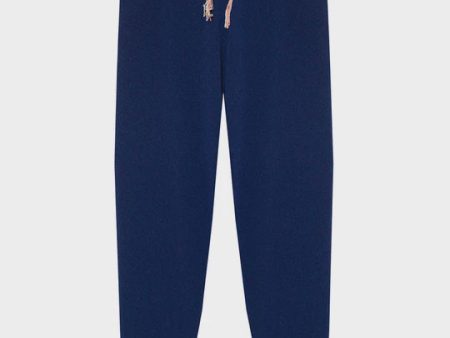 CC Louella Navy Multi Piped Pants For Cheap