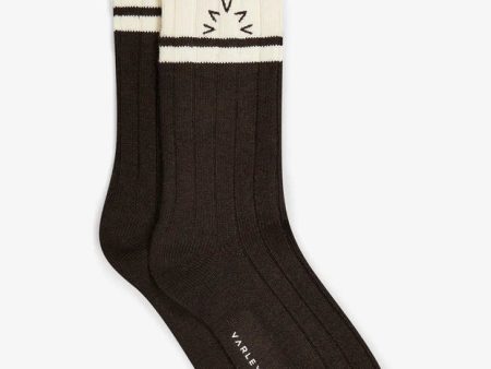 Varley Plush Wide Rib Sock - Coffee Bean Sale