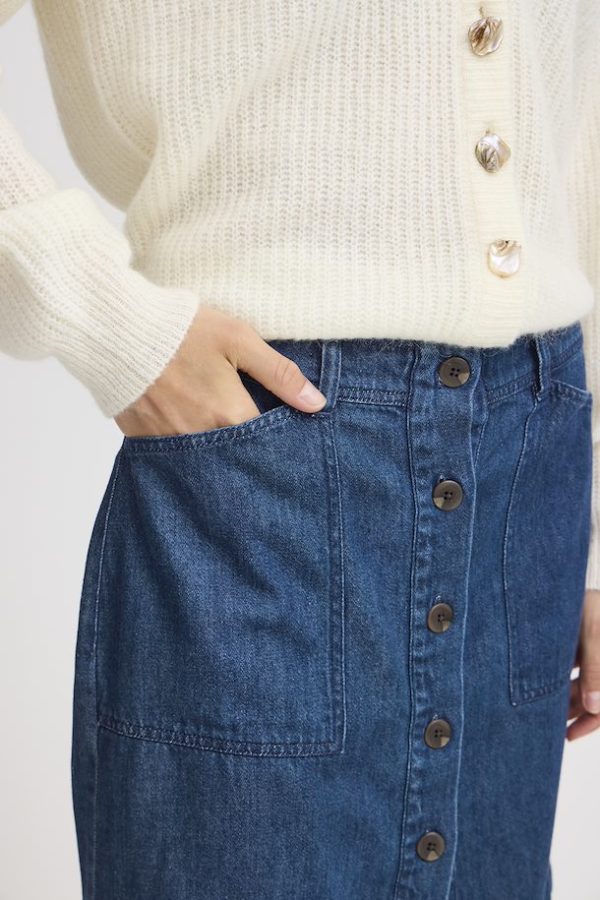 Atelier Reve Irjulietta Skirt - Blue Denim Sale