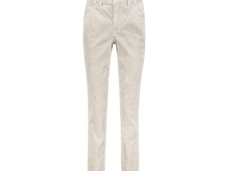 Red Button Giselle Cord Trousers - Cream Online now