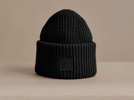 Varley Cresta Rib Beanie - Black For Discount