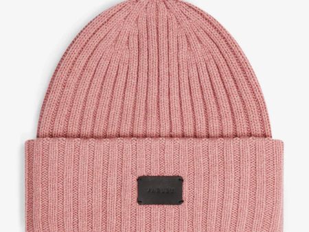 Varley Elva Chunky Rib Beanie - Rose Blush For Cheap