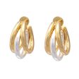 Talis Chains Claw earrings Duo - Silver Gold Online