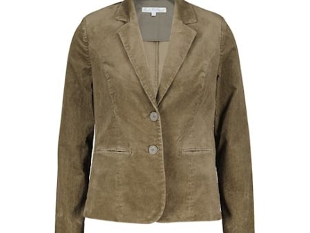 Red Button Babs Cord Blazer - Olive Online Sale