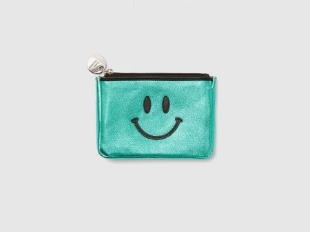 Mabel Sheppard Metallic Happy Purse - Green on Sale