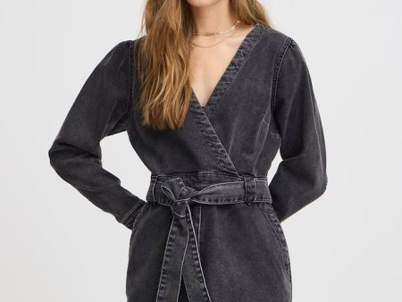 Atelier Reve Harper Dress - Meteorite Washed Denim Fashion