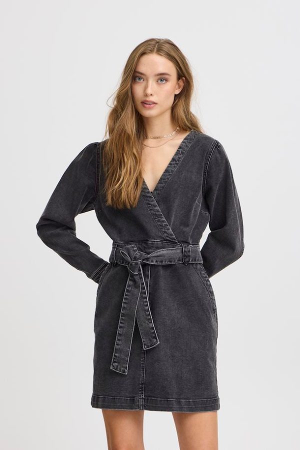 Atelier Reve Harper Dress - Meteorite Washed Denim Fashion