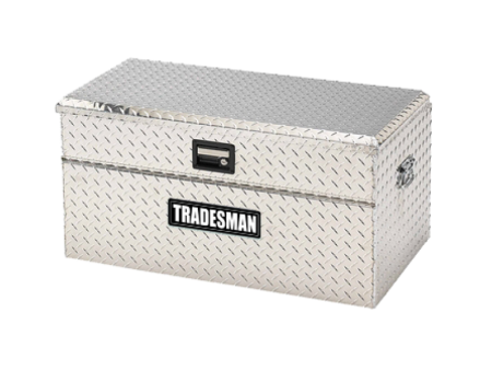 Tradesman Aluminum Flush Mount Truck Tool Box Full Wide (48in.) - Brite For Sale