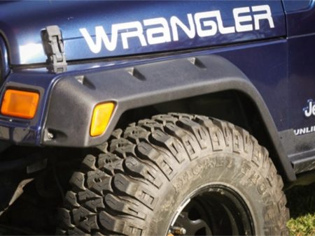 Rugged Ridge 4-Piece Fender Flare Kit 4.75-In 97-06 Jeep Wrangler Cheap