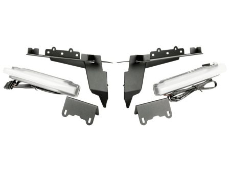 Rugged Ridge Chop Brackets Front Fender 18-21 Jeep Wrangler JL JT Rubicon w  DRLs Fashion