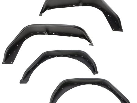 Rugged Ridge HD Steel Tube Fenders Full Set Black 18-19 JL Online