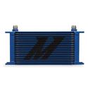 Universal 19 Row Oil Cooler, Blue Fashion