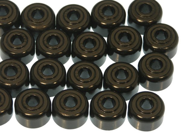 Prothane Universal End Link Bushings - 3 4 x 1.15in OD x 3 8in ID - Black For Sale