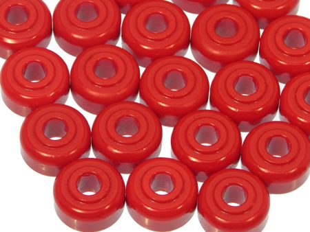 Prothane Universal End Link Bushings - 5 8 x 1.15in OD x 3 8in ID - Red Online Hot Sale