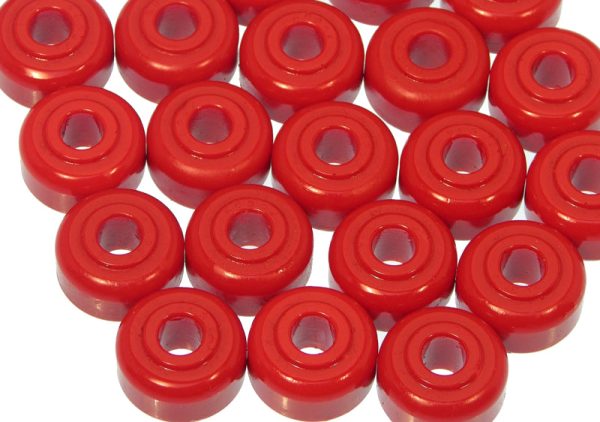 Prothane Universal End Link Bushings - 5 8 x 1.15in OD x 3 8in ID - Red Online Hot Sale