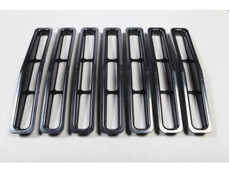 Rugged Ridge Grille Inserts Black 87-95 Jeep Wrangler YJ Online Sale