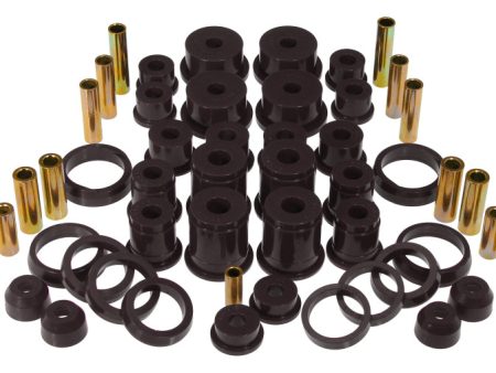 Prothane 84-99 Jeep Cherokee Total Kit - Black For Cheap