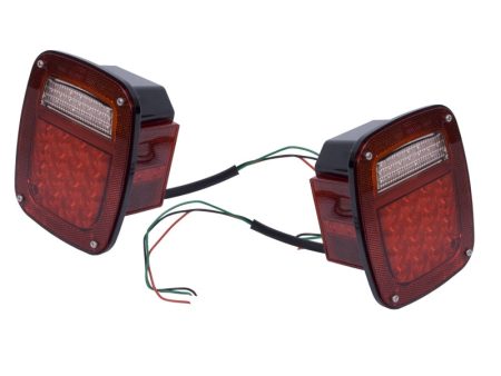 Rugged Ridge LED Tail Light Set 76-06 Jeep CJ Jeep Wrangler Sale