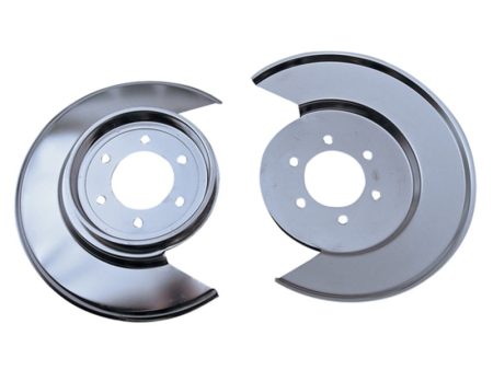 Rugged Ridge 77-78 Jeep CJ Stainless Steel Disc Brake Dust Shield Hot on Sale