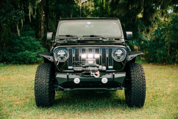 Rugged Ridge 18-20 Jeep Wrangler JL JT LED Grille Mount Bracket Hot on Sale