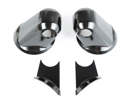 Rugged Ridge Mirror Arm Covers Black Paintable 07-18 Jeep Wrangler JK Online Sale