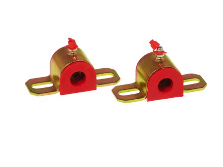 Prothane Universal Greasable Sway Bar Bushings - 5 8in - Type A Bracket - Red Discount