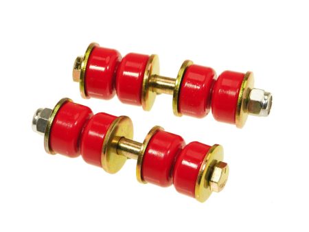 Prothane Universal End Link - 1 3 8in Mounting Length - Red Online Hot Sale