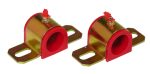 Prothane Universal Greasable Sway Bar Bushings - 1 1 4in - Type B Bracket - Red Online