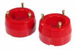 Prothane 94-05 Dodge Ram 4wd Front Coil Spring 2in Lift Spacer - Red Supply