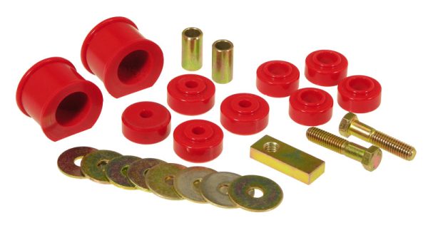 Prothane 76-89 Chrysler Front Sway Bar Bushings - 1 1 8in - Red Online Sale