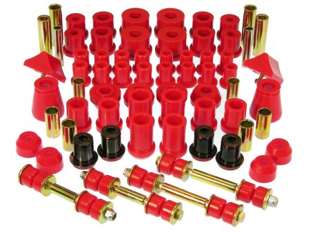 Prothane 62-76 Chrysler A   B   E Body Total Kit - Red Sale