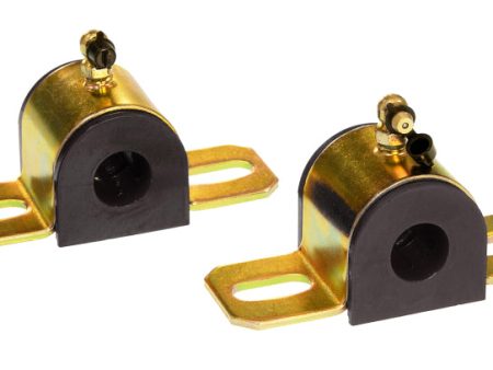 Prothane Universal 90 Deg Greasable Sway Bar Bushings - 3 4in - Type B Bracket - Black Supply