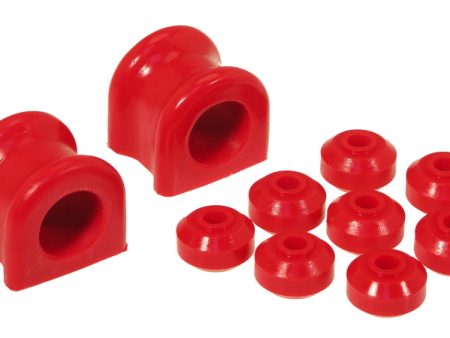 Prothane 94-01 Dodge Ram 1500-3500 2 4wd Front Sway Bar Bushings - 32mm - Red For Cheap